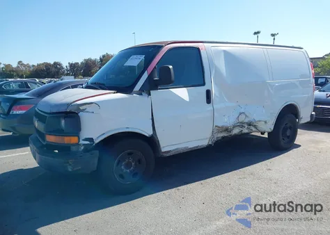 2006 Chevrolet Express Work Van from USA, damaged, VIN 1GCGG25V861138950